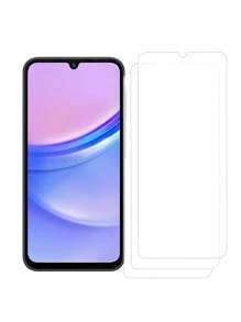 3 miếng dán màn hình siêu mịn, độ cứng 9H, chống mồ hôi, độ nét cao, kính cường lực trong suốt bảo vệ màn hình tương thích với Galaxy S21/S22/S23/S24 Ultra/S24 FE - Trong sáng - Xem 45