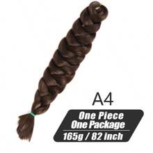 Xpression Synthetic Crochet Hair Jumbo Braid Hair Kanekalon Big Braid Expression Hair Braid Synthetic Braided Hair Extension Women