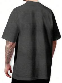 Pitbull Bullylife Basic T-Shirt 100% Cotton Shirt GPJ1 - 深灰色 - 查看 2