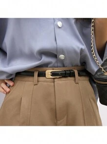 1/2/3/4/5pcs Dignified Vintage Multi-Color Belts, Brown Small Leather Belts, Vintage Black To Match Jeans Skirts, Versatile Camel Color Belt For Women Casual, Business, Boyfriend Husband Father Dad Men Gift, Daily Wear, Fashion, Teen, Outdoor, Vacation, Athletic, Travel, Street, Boho, Vintage Fall, Autumn, Halloween Autumn-Winter Accessories,Suitable For Teens, Youth,Men,Casual, Outdoor, Athletic, Vacation, Graduation Gifts, Birthday, Daily Wear