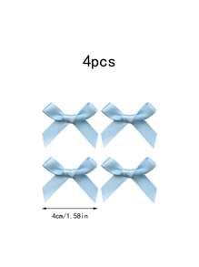 8/4 Stück Frauen Ballett-Stil blaue Schleifenhaarspangen, Mini einfache Schleifenhaar-Accessoires, modisch süße Haarspangen, Pony-Clips, Seitenklemmen, geeignet für den täglichen Gebrauch, Haarklammern, Haarspangen, Schulsachen, elegant, College, blaue Schleifen, Winteroutfit für Frauen