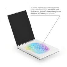 Sketchbook Abstract Rhythm Lyric Drawing Pad 180g - 15 x 21 cm - Xem 7
