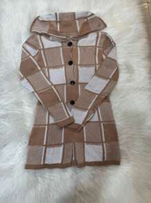 TRICO Plaid JACKET FR340 FR013 - 卡其色 - 查看 2