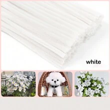 Paquetes de valor Compre 100 piezas / 200 piezas / 300 piezas / 500 piezas de suministros de manualidades de limpiadores de tuberías DIY, tallos de chenilla de colores variados, palos de torsión suaves, limpiadores de tuberías de 6 mm x 30 cm para proyectos de arte y manualidades, decoraciones creativas DIY, decoraciones hechas a mano para el hogar