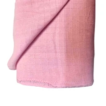 5 Meters Of Checkered Diapers - Colored - Voigtex - 160g/M² - Hồng - Xem 2