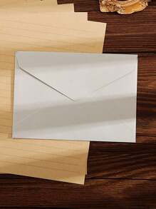 10 件套信封套装、办公室信封、婚礼邀请卡、西式商务邀请函、节日礼物、派对装饰信封卡、多种款式和颜色、羊毛混纺纹理、DIY 文具、纯色邀请函、圣诞节