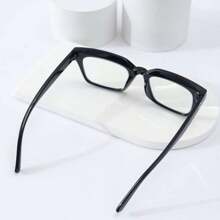 1 pièce Lunettes carrées anti-rayonnement bleu pour l'utilisation de l'ordinateur, accessoires de lunettes pour femmes
