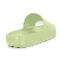 Comfortable And Therapeutic Usaflex Poofy Slipper - Impact Absorption And Style - màu xanh lá - Xem 5