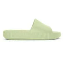 Comfortable And Therapeutic Usaflex Poofy Slipper - Impact Absorption And Style - màu xanh lá - Xem 2