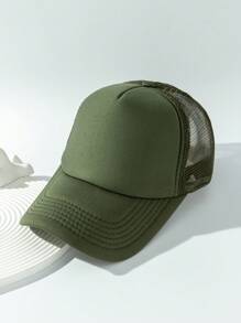 3pcs Solid Color Casual Mesh Breathable Women Baseball Cap,Summer,Beach,Hat - Multicolor - View 20