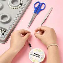 1 szt. Tablica z koralikami, tablice do projektowania bransoletek, DIY Bransoletka naszyjnik projekt dysk Bransoletka koralikowa Tabela rozmiarów tarcza pomiarowa z koralikami do samodzielnego tworzenia biżuterii - profesjonalna jakość, wszechstronne narzędzie do tworzenia, które uwolni Twoją kreatywność