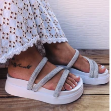 Women Platforms & Wedge Sandals - trắng - Xem 2