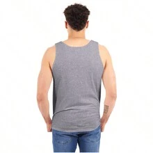 BRISCO BRANDS 有人不关心我粗鲁有趣的背心T恤男式 - Sport Grey - 查看 2