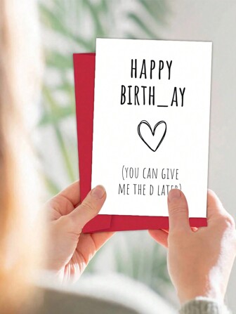 1pc Cheerin Birthday Card For Him | Funny Birthday Card For Boyfriend | Fun Gift Happy Birthday Card For Boyfriend, Husband, Fiance | Funny Card From Wife Or Girlfriend,Christmas