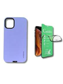 Motomo Rigid Cover Kit + Ceramic Film For IPhone 11 - Màu xanh nhạt - Xem 2