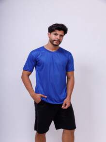 Kit With 10 Basic 100% Polyester T-Shirts - Assorted - Multicolor - Ver 3