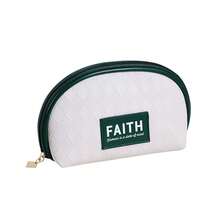 Crescent Shape Makeup Bag, Small Diamond Pattern Cosmetic Bag For Purse, Minimalism Makeup Pouch For School Cosmetic Bag For College Back To School Supplies Cosmetic Storage School Stuff Dorm Essentials Room Stuff Bag Organizer Holiday Essentials - Multicolor - View 12