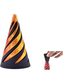 1pc Spiral Cone Fidget Toy, Spiral Cone, Impossible Cone, 3D Printed Spiral Cone, Spiral Fidget Toy, Perfect For Stress And Anxiety Relaxing - Multicolor - View 14