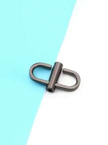 Accesorios de cadena para bolso, hebilla ajustable para acortar la longitud de la cadena de metal del bolso, convertidor, mosquetón, llaveros, dijes, gadgets como regalos para hombres - Negro - Ver 1