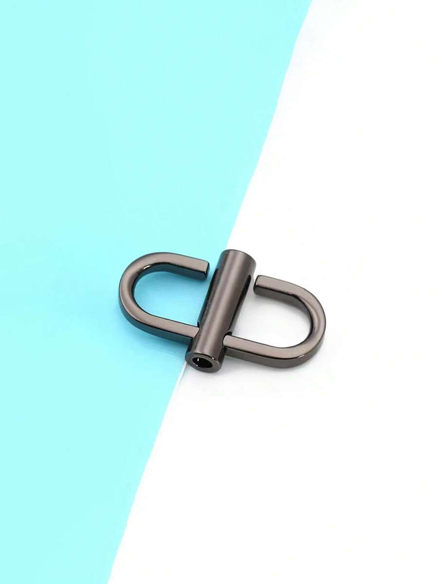 Accesorios de cadena para bolso, hebilla ajustable para acortar la longitud de la cadena de metal del bolso, convertidor, mosquetón, llaveros, dijes, gadgets como regalos para hombres - Negro - Ver 1