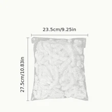 100 piezas Paquete de valor de cubiertas de plástico desechables para mantener la frescura - Solución de frescura de cocina premium para frutas, arroz y sobras - Duradero, a prueba de fugas, cubiertas selladas multiusos - Ideal para uso doméstico y restaurante
