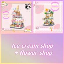 2000+ Pcs Miniature Building Blocks, 8 Styles Combination, Animal/Food/Fruit Themed, Cute Designs, Ideal As Gifts For Women/Friends On Holidays/Birthdays, Collectible Decor For Shelves And Desktops - Multicolor - View 20