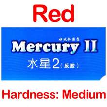 Original YINHE MERCURY II Table Tennis Rubber Mercury-2 Allround Spin Control Ping Pong Sponge - Red - View 9