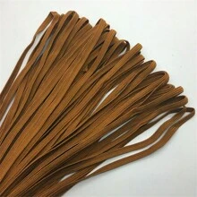 1pc 5yards 6mm Elastic Ribbon Sewing Elastic Band Fiat Rubber Band For Waist Band Stretch Rope Elastic Ribbon