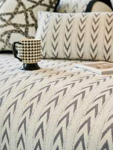 1 件四季通用沙发座垫套，现代简约设计，防尘防滑保护沙发垫，可机洗，耐磨，宠物友好，适用于卧室、办公室、客厅、L 型沙发和 1/2/3/4 座 - 淺灰色 - 查看 7