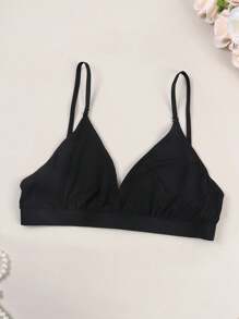 3 件套女士性感薄款柔软舒适透气日常文胸套装，内衣