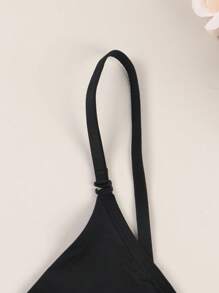 3 件套女士性感薄款柔软舒适透气日常文胸套装，内衣