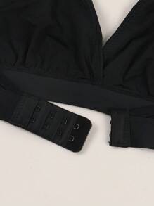 3 件套女士性感薄款柔软舒适透气日常文胸套装，内衣