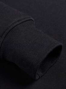 Sweatshirt Jacket No Brain No Pain Men's Kangaroo Top BPJ2 - Purple - View 4