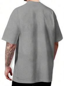El Barto Original Basic T-Shirt 100% Cotton Short Sleeve GPJ1 - Màu Xám nhạt - Xem 2