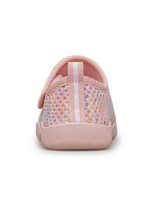 1 par de zapatos para bebé, zapatos para primeros pasos de niños y niñas pequeños, zapatillas transpirables y ligeras antideslizantes