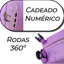 Mala Viagem Mormaii Bordo 10kg Rodas 360º ABS