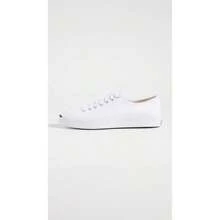 Converse Jack Purcell Canvas Sneakers - 白色/白色/黑色 - 查看 7