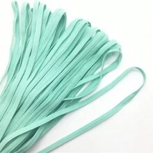 1pc 5yards 6mm Elastic Ribbon Sewing Elastic Band Fiat Rubber Band For Waist Band Stretch Rope Elastic Ribbon
