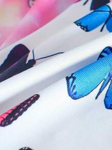 Tween Girl 3pcs/Set Stylish & Casual Allover Flowers/Dessert Cami For Spring & Summer - Multicolor - View 3