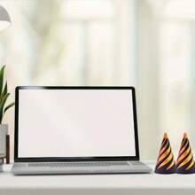 1pc Impossible Pyramid Passthrough Sculpture: 3D Printed Spiral Cone Toy, Mini Vortex Thread Illusion, Desktop Decor Souvenir Gift - Multicolor - View 4