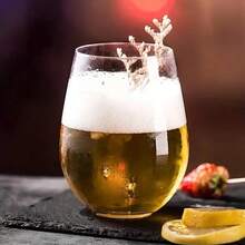 12oz Clear Plastic Party Cup, Reusable Plastic Wine Glass - Clear - View 3