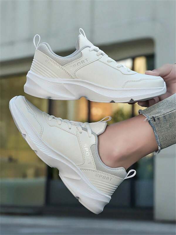 1 par Calzado deportivo y casual para mujer, liviano, antideslizante, suela suave, impermeable, para viajes, de moda, cómodo, zapatillas para correr, para primavera y otoño