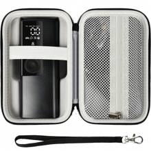 Case Compatible With Tire Inflator Portable Air Compressor 120 PSI, Carrying Storage Travel Holder Organizer For Auto Air Pump For Car Tires And Power Kit (Box Only)