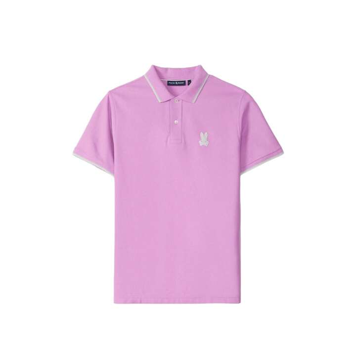 今ならほぼ即納！ Psycho Bunny Houston Pique Polo Men's Shirt B6K604C200-VLT 特撮