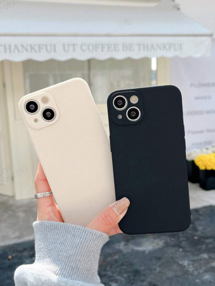 Bộ 2 ốp lưng điện thoại dày dặn, chắc chắn, chống sốc, đục lỗ chính xác, cạnh thẳng, tương thích với iPhone 15 Pro Max, 13, 14, 11, XS, XR, 7/8, 7/8 Plus, Galaxy A50, A12, A32, A52, A72, A51, A21S, A13, A14, S22 Ultra, S23, A33, A53, S20 FE, 11 Youth, 12 Pro, 12, 12X, Note 11, 9A, 9C, Poco X3 NFC, Redmi 10, 9, Note 9, 12C, Note 11 Pro, Redmi 10C, Note 8 Pro - Nhiều màu - Xem 1