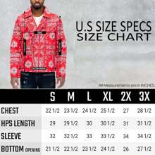 Men Zip Up Paisley Print Zipper Pocket PU Leather Biker Jacket Streetwear Fashion Fall Winter Date Night Outfit Keep Warm - 黑色 - 查看 8