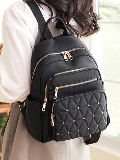 Solid-Color Backpacks, Full-Color Range Lightweight Backpacks, Girl's Student Backpacks, Lightweight Design, Minimalist Large-Capacity Backpack Styles. Ideal For Graduates, Young Girl, Freshmen, Sophomores, Juniors, And High School Students. Perfectly Suited For Outdoor Activities, Travel, And Back-To-School Needs.