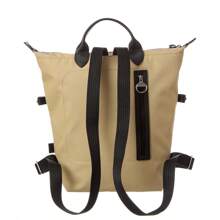 Longchamp Le Pliage Energy Large Canvas Backpack - Grey - View 2