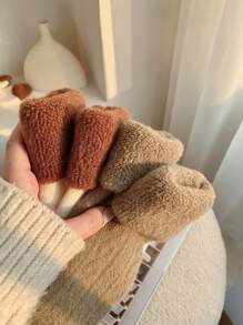 4 Pairs Fashion Cute Winter Warm Thermal Socks Thickened Version, Women's Crew Socks Stockings, Thick Warm Thigh-High Socks, Thermal Lined Thick, Home Sleeping Socks, Terry-Loop Hosiery - Multicolor - View 7