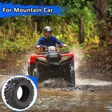 ATV/ UTV Trail Tires 26 X 11-12-6PR, Set Of 2 Knobby Sport Tires, Tubeless, AT26 X11-12-6PR TL KNIGHT, All-Terrain Tires - 均碼 - 查看 7